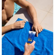 Nivea Sun Protect & Moisture Invisible Finish Spf50+ Lotion Слънцезащитен лосион с много висока защита за лице и тяло с формула Dry-Touch 150ml