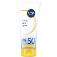 Nivea Sun UV Face Mat Look Spf50+ Cream 40ml - Слънцезащитен и хидратиращ крем за лице с много висока защита и матова текстура против фотостареене
