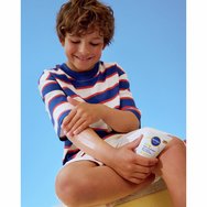 Nivea Sun Kids Daily UV Protect Spf50+ Lotion Детски слънцезащитен лосион за лице и тяло с много висока защита, без аромат 100ml