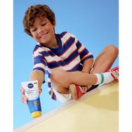 Nivea Sun Kids Daily UV Protect Spf50+ Lotion Детски слънцезащитен лосион за лице и тяло с много висока защита, без аромат 100ml