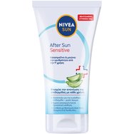 Nivea Sun After Sun Sensitive Lotion 150ml - Хидратиращ гел крем за тяло след излагане на слънце, който успокоява кожата от раздразнения