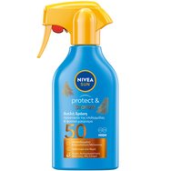 Nivea Sun Protect & Bronze Spf50 Trigger Spray 250ml - Високозащитен слънцезащитен лосион за тяло под формата на спрей за активиране на естествения процес на тен