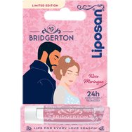 Liposan Bridgerton Limited Edition Rose Meringue Lip Balm 4,8g - Хидратиращ балсам за устни Bridgerton Inspired с аромат на розов меренг