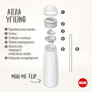 Nuk Mini-Me Flip 12m+ Cup 450ml - Розово