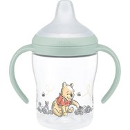 Nuk Perfect Match Learner Bottle 6m+ Образователна бебешка чаша с ергономични неплъзгащи се дръжки и широк устни 150ml - Зелено Winnie the Pooh Nuk Perfect Match Learner Bottle 6m+ Образователна бебешка чаша с ергономични неплъзгащи се дръжки и широк устни 150ml - Зелено Winnie the Pooh