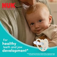 Nuk Perfect Match Air Silicone Soother 0-6m, 1 брой- Winnie The Pooh бяло