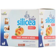 Hubner Silicea Direct Хранителна добавка под формата на гел за пиене за подкрепа на здрава кожа, силна коса & здрави нокти с вкус кайсия 30 Sachets Hubner Silicea Direct Хранителна добавка под формата на гел за пиене за подкрепа на здрава кожа, силна коса & здрави нокти с вкус кайсия 30 Sachets