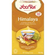 Yogi Tea Himalaya Chai 17 Teabags (17 сашета x 2,0g) - Билкова чаена напитка с джинджифил, копър, канела и анасон за духовна хармония