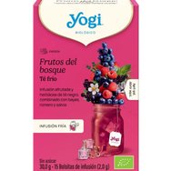 Yogi Cold Brew БИО Berry Mix Освежаваща биологична билкова напитка с горски плодове, за енергия 30g (15 Пакетчета x 2.0g) Yogi Cold Brew БИО Berry Mix Освежаваща биологична билкова напитка с горски плодове, за енергия 30g (15 Пакетчета x 2.0g)