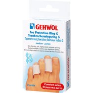 Gehwol Toe Protection Ring G 2 части - среден (M) - Защитен G-пръстен за крака за облекчаване на болка от мазоли и мравки Gehwol Toe Protection Ring G 2 части - среден (M) - Защитен G-пръстен за крака за облекчаване на болка от мазоли и мравки
