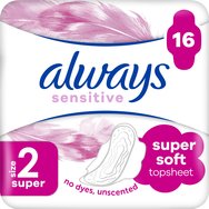 Always Ultra Sensitive Super Pads 16 бр