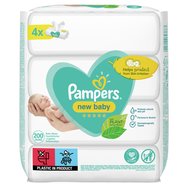Pampers New Baby Wipes Sensitive 200 Части (4x50 части)