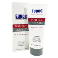 Eubos Diabetics Foot & Leg Multi-Active Cream Крем за крака, Интензивна и дълготрайна хидратация, Подходящ за диабетици 100ml Eubos Diabetics Foot & Leg Multi-Active Cream Крем за крака, Интензивна и дълготрайна хидратация, Подходящ за диабетици 100ml