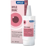 Ursapharm Hylo Dual Смазващи капки за очи с ектоин за интензивна хидратация и облекчаване на умерена сухота в очите с възпалителни симптоми 10ml Ursapharm Hylo Dual Смазващи капки за очи с ектоин за интензивна хидратация и облекчаване на умерена сухота в очите с възпалителни симптоми 10ml