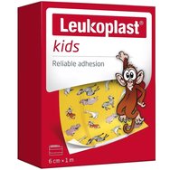 Leukoplast Kids Zoo Strip 6cm x 1m, 1 бр