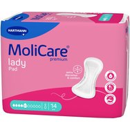 Hartmann MoliCare Premium Lady Pads 14 бр - Дамски абсорбиращи превръзки за лека инконтиненция Hartmann MoliCare Premium Lady Pads 14 бр - Дамски абсорбиращи превръзки за лека инконтиненция