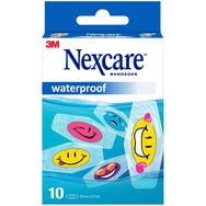 3M Nexcare Bandages Waterproof 26mm x 57mm 10 бр - Детски водоустойчиви подложки 3M Nexcare Bandages Waterproof 26mm x 57mm 10 бр - Детски водоустойчиви подложки