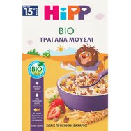 Hipp Bio Хрупкаво мюсли с банан и ягода от 15 месеца 200g