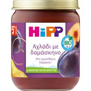 Hipp Bio Pear & Plum Baby Fruit Cream 5m+ 160g - Органичен плодов крем с круша и слива без добавена захар за бебета от 5 месеца Hipp Bio Pear & Plum Baby Fruit Cream 5m+ 160g - Органичен плодов крем с круша и слива без добавена захар за бебета от 5 месеца