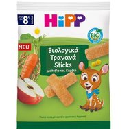 Hipp Bio Apple & Carrot Sticks 8m+ 30g Hipp Bio Apple & Carrot Sticks 8m+ 30g