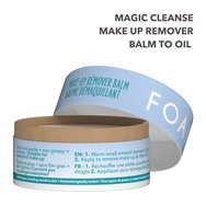 Foamie Magic Cleanse Balm-to-Oil Make-up Remover for Face, Eyes & Lips 50g