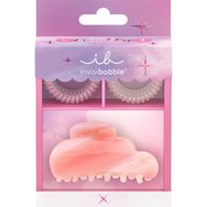 Invisibobble Promo Cloud Pop Set The Elegant Hair Spiral 6 бр & The Stylish Hair Claw 1 бр