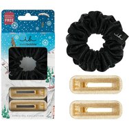 Invisbobble Promo Apres-Ski Date Night The Original Sprunchie 1 бр & The Stylish Hair Clip 2 бр