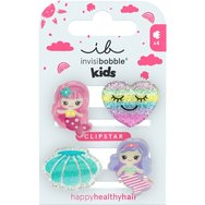Invisibobble Clipstar Kids Mermaid Dreams  4 бр - Фиби за коса за деца с различни дизайни