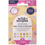 Wild Stripes Smile Stop Anti-Pimple Patches Пластири за Прикриване & Защита на Кожата от Видими Пъпки с Масло от Чаено Дърво 24 Броя Wild Stripes Smile Stop Anti-Pimple Patches Пластири за Прикриване & Защита на Кожата от Видими Пъпки с Масло от Чаено Дърво 24 Броя