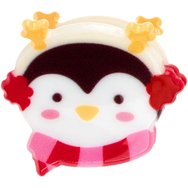 Invisibobble Clipstar Kids Cozy Snowy Friends 4 бр