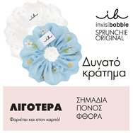 Invisibobble Limited Collection Wildflower Sunthreads Original Sprunchie Ластик за коса с флорални детайли за максимално задържане & мека, ефирна визия 2 броя Invisibobble Limited Collection Wildflower Sunthreads Original Sprunchie Ластик за коса с флорални детайли за максимално задържане & мека, ефирна визия 2 броя
