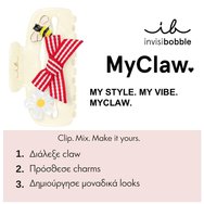 Invisibobble Limited Collection Wildflower Juicy Charms Myclaw Щипка за коса & Charms с различни дизайни за уникален стил във всяка прическа 1 брой Invisibobble Limited Collection Wildflower Juicy Charms Myclaw Щипка за коса & Charms с различни дизайни за уникален стил във всяка прическа 1 брой
