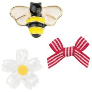 Invisibobble Limited Collection Wildflower Juicy Charms Myclaw Щипка за коса & Charms с различни дизайни за уникален стил във всяка прическа 1 брой Invisibobble Limited Collection Wildflower Juicy Charms Myclaw Щипка за коса & Charms с различни дизайни за уникален стил във всяка прическа 1 брой