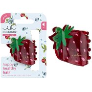 Invisibobble Limited Collection Wildflower Berry Brighter Clipstar Клипс за коса във формата на ягода за лятно и закачливо styling 1 брой Invisibobble Limited Collection Wildflower Berry Brighter Clipstar Клипс за коса във формата на ягода за лятно и закачливо styling 1 брой