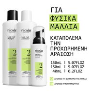 Nioxin Promo Scalp & Hair System 2 Shampoo 150ml & Conditioner 150ml & Treatment Serum 40ml