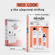 Nioxin Promo Scalp & Hair System 4 Shampoo 300ml & Conditioner 300ml & Treatment Serum 100ml Nioxin Promo Scalp & Hair System 4 Shampoo 300ml & Conditioner 300ml & Treatment Serum 100ml