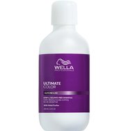 Wella Professionals Ultimate Color Step 1 Shampoo, 100ml - Шампоан, който поддържа цвета на косата и добавя жизненост, успокояващ скалпа. Без сулфати с глицин и витамин B5.