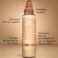 Wella Professionals Ultimate Smooth Step 4 Silky Milk Leave-In Емулсия, подходяща за фина до нормална коса, която запазва мекотата, контролира накъдрянето и предпазва от UV лъчи и топлина 100ml