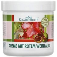 Krauterhof Крем за крака с конски кестен и листа от червено грозде за намаляване на подуването 250ml Krauterhof Крем за крака с конски кестен и листа от червено грозде за намаляване на подуването 250ml