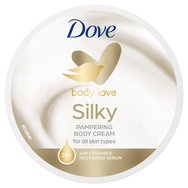 Dove Silky Nourishment Pampering Body Cream Хидратиращ крем за тяло 300ml Dove Silky Nourishment Pampering Body Cream Хидратиращ крем за тяло 300ml