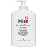 Sebamed Liquid Face & Body Wash 300ml - Мек почистващ препарат за лице и тяло без сапун за чувствителна кожа Sebamed Liquid Face & Body Wash 300ml - Мек почистващ препарат за лице и тяло без сапун за чувствителна кожа