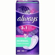 Always Dailies Fresh Scent Normal Fresh & Protect 30 бр