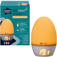 Tommee Tippee Groegg 2 Thermometer & Night Light 1 бр - Стаен термометър, който променя цветовете и предлага спокоен и комфортен сън