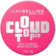 Maybelline Cloudtopia Cheek & Lip Mousse Матов мус за бузи и устни с лека текстура и наситен цвят 5g - 04 Pink Daydream Maybelline Cloudtopia Cheek & Lip Mousse Матов мус за бузи и устни с лека текстура и наситен цвят 5g - 04 Pink Daydream