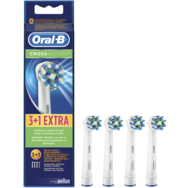 Oral-B Cross Action Резервни глави за четки 3+1 бр Oral-B Cross Action Резервни глави за четки 3+1 бр