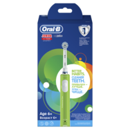 Oral-B Junior Cleaner Teeth Sensi UltraThin Електрическа презареждаща се четка за зъби​​​​​​​ за деца, 6+ години