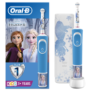 Oral-B Vitality Kids Frozen 3+ Years, Детска електрическа четка за зъби и подарък Exclusive Travel Case Oral-B Vitality Kids Frozen 3+ Years, Детска електрическа четка за зъби и подарък Exclusive Travel Case
