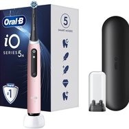 Oral-B iO Series 5 Electric Toothbrush Pink 1 бр - Революционна технология за четкане iO, 5 интелигентни програми за професионално почистване