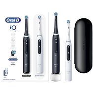 Oral-B iO 5 DUO Electric Toothbrushes Black & White 2 броя - Електрически четки за зъби с революционна iO технология за четкане, 5 интелигентни режима за професионално почистване