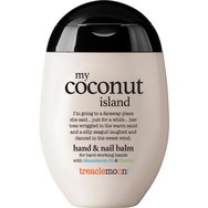 Treaclemoon Μy Coconut Island Hand & Nail Balm 75ml - Крем за ръце и нокти с масло от макадамия, дива череша и аромат на кокос Treaclemoon Μy Coconut Island Hand & Nail Balm 75ml - Крем за ръце и нокти с масло от макадамия, дива череша и аромат на кокос